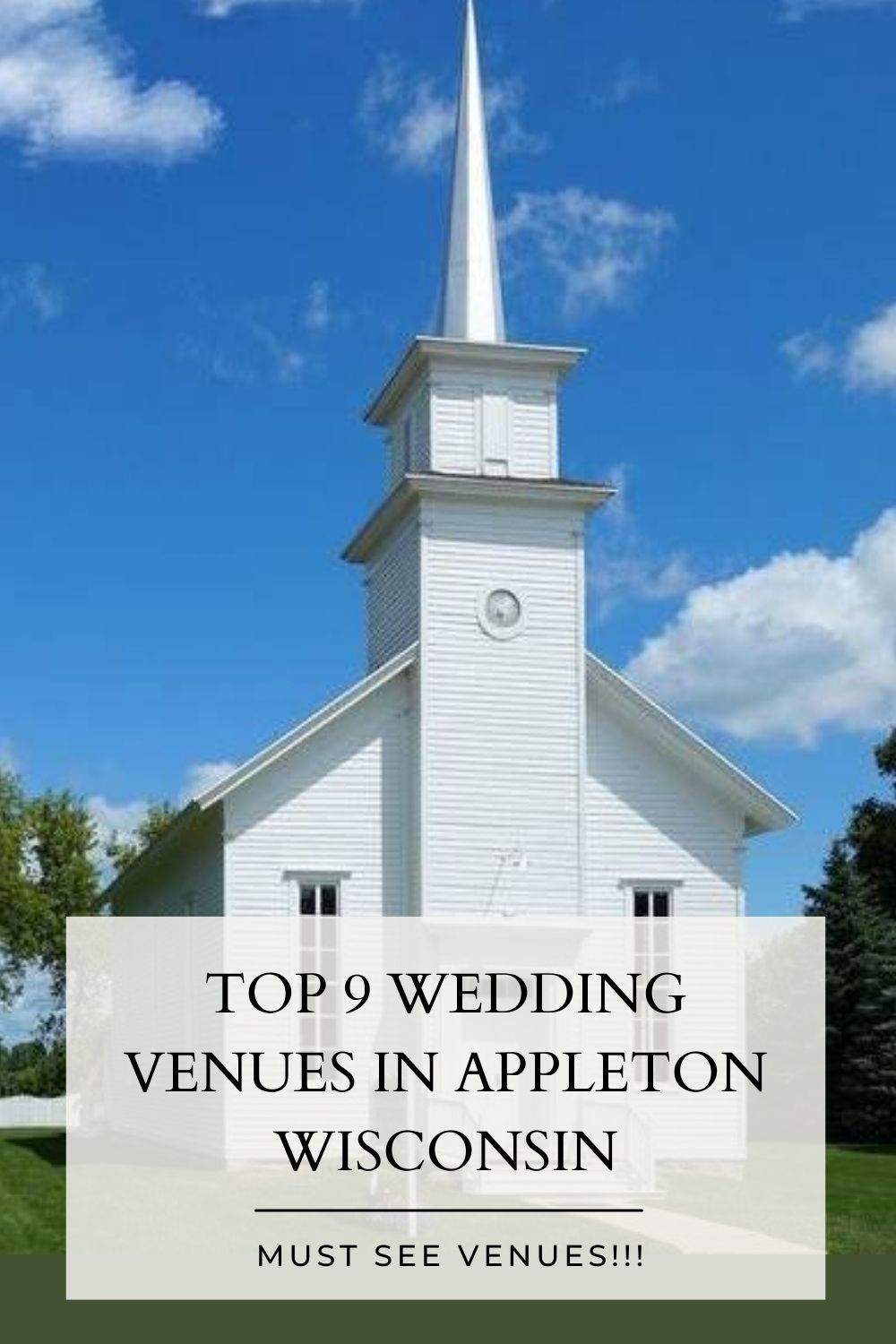 best wedding venues Appleton WI