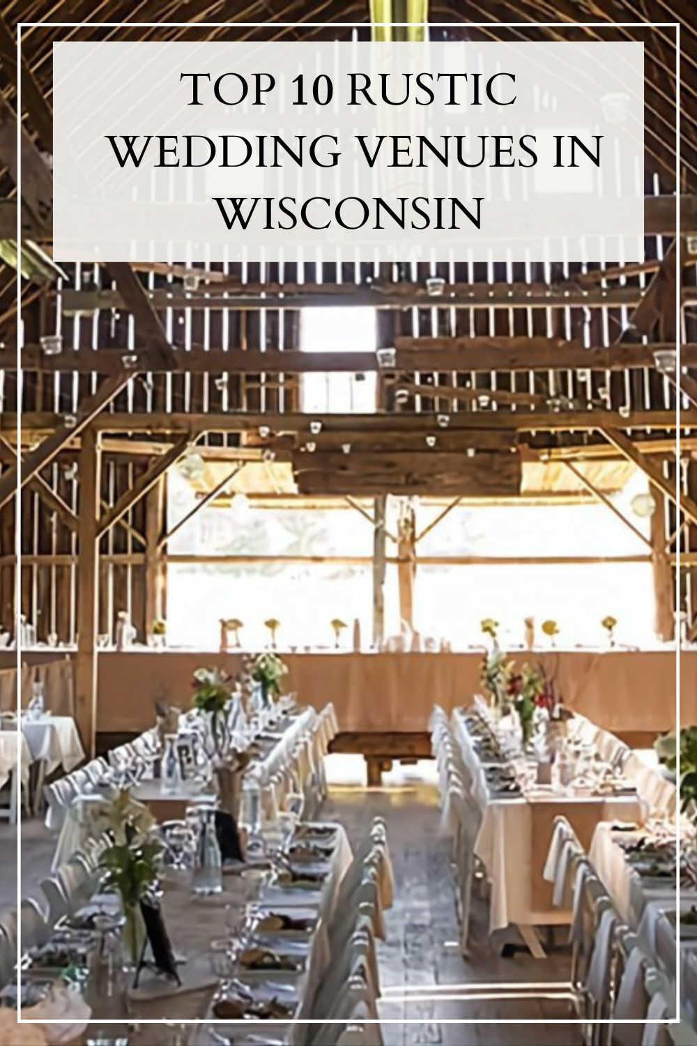 rustic wedding venues wisconsin
